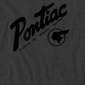 Charcoal - Side - Pontiac Unisex Adult Division Logo T-Shirt