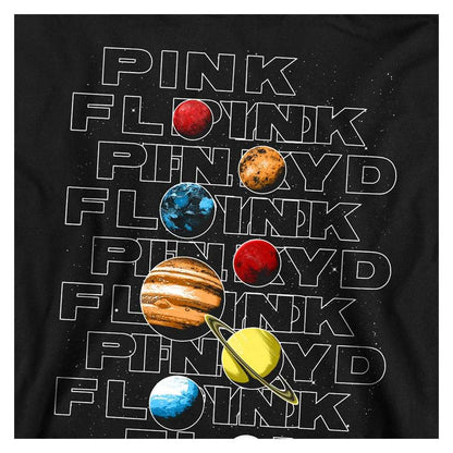 Athletic Heather - Side - Pink Floyd Childrens-Kids Solar System Heather Hoodie