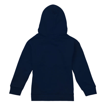 Navy - Back - Pink Floyd Childrens-Kids Wish You Were Here Grid Hoodie