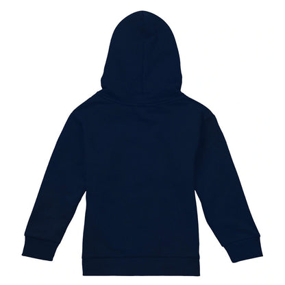 Navy - Back - Pink Floyd Childrens-Kids The Division Bell Neon Hoodie