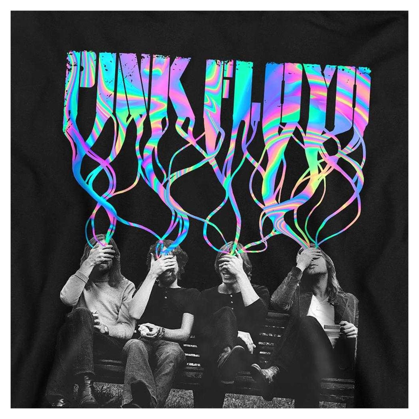 Black - Side - Pink Floyd Childrens-Kids Convalesce Hoodie