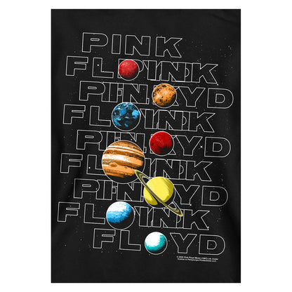 Black - Side - Pink Floyd Childrens-Kids Solar System Hoodie