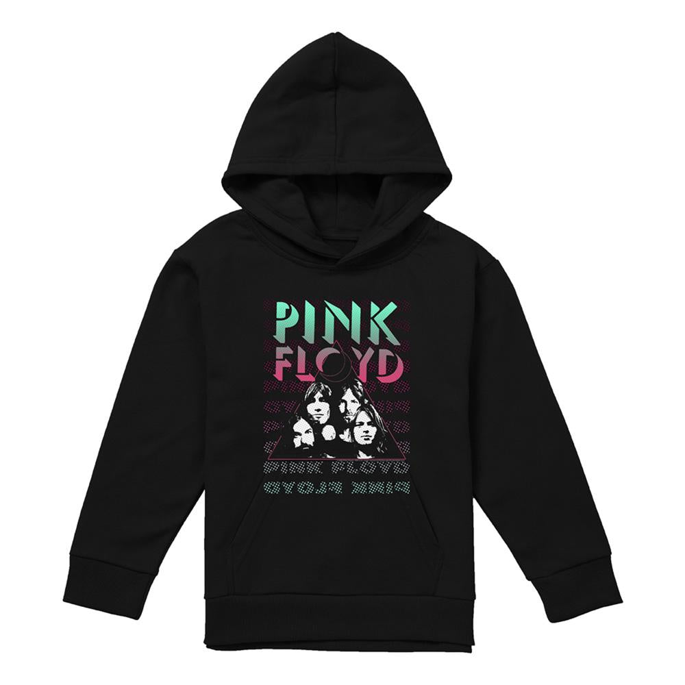 Black - Lifestyle - Pink Floyd Childrens-Kids Band Hoodie