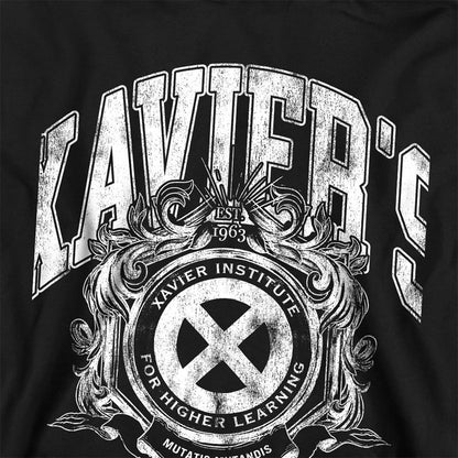 Navy - Back - X-Men Childrens-Kids Athletic Dept Professor X Pull Over Hoodie