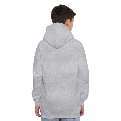 Athletic Heather - Pack Shot - X-Men Childrens-Kids Athletic Dept Professor X Pull Over Hoodie