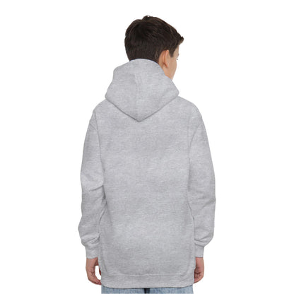 Athletic Heather - Pack Shot - X-Men Childrens-Kids Info Gambit Pull Over Hoodie
