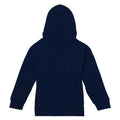 Navy - Back - AC-DC Childrens-Kids Pastel Bolts Pull Over Hoodie