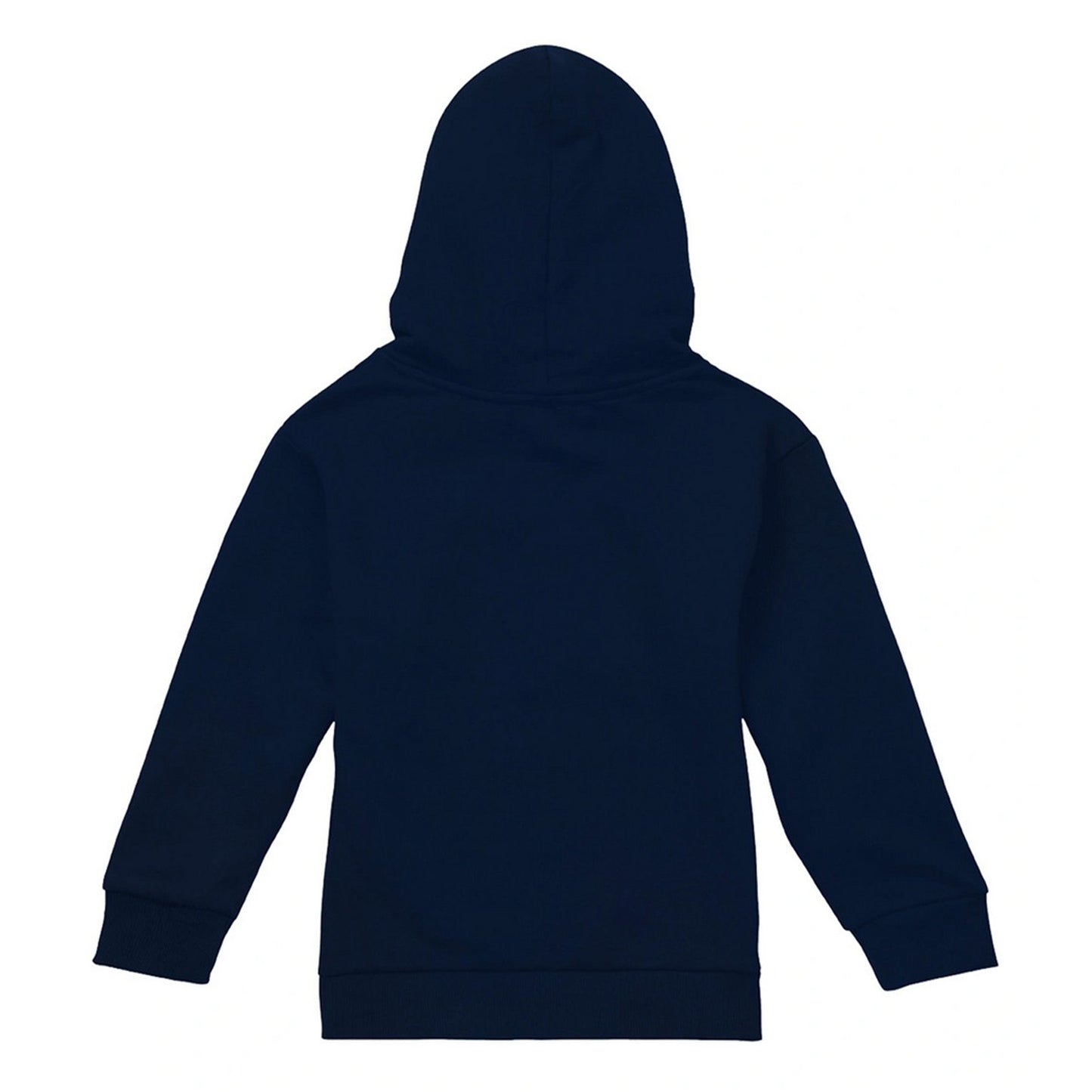 Navy - Back - Beauty And The Beast Childrens-Kids Birthday Princess Belle Chip Hoodie