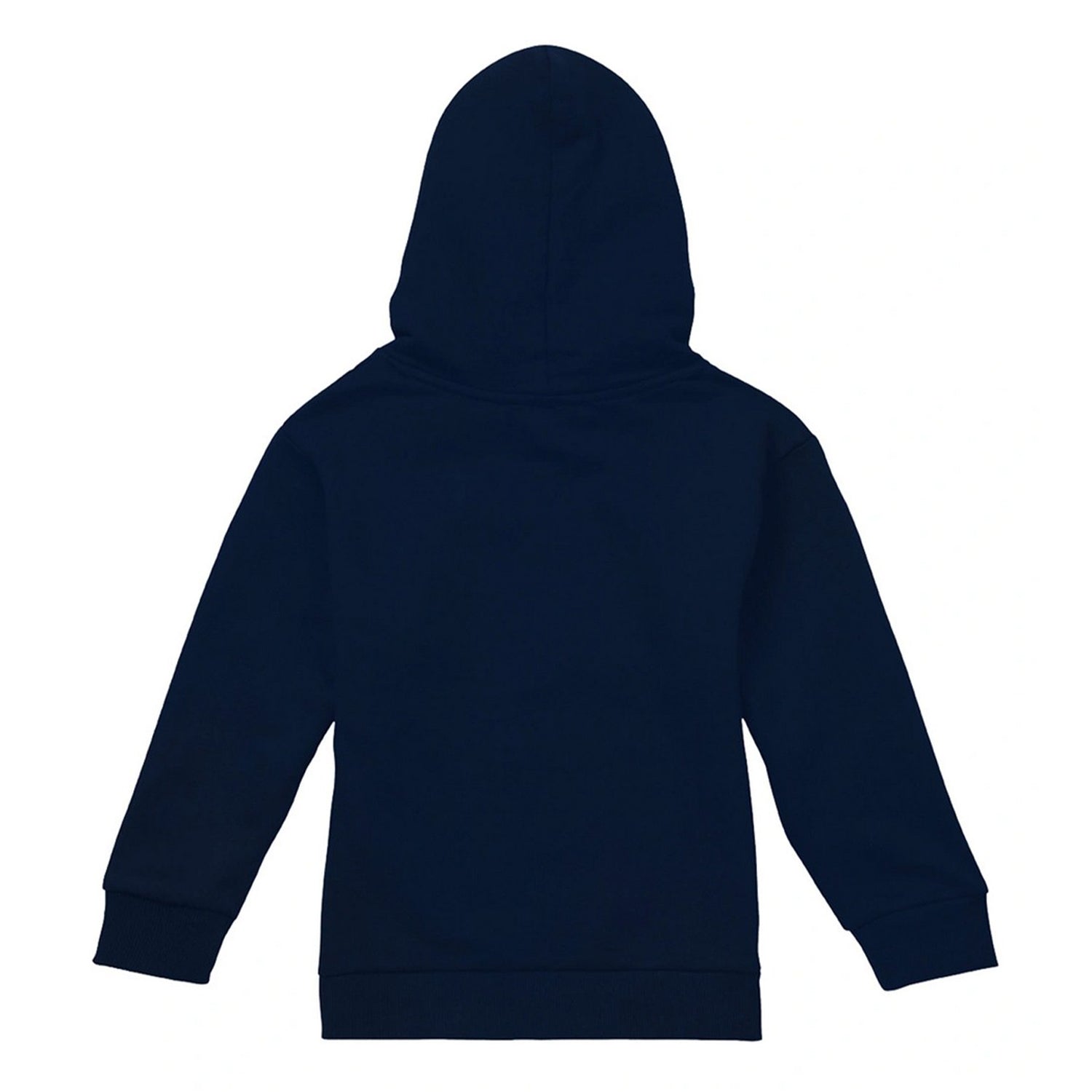 Navy - Back - Beauty And The Beast Childrens-Kids Birthday Princess Belle Chip Hoodie