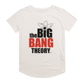 White - Front - The Big Bang Theory Womens-Ladies Logo T-Shirt