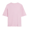 Light Pink - Back - Friends Womens-Ladies Cut Out Oversized T-Shirt