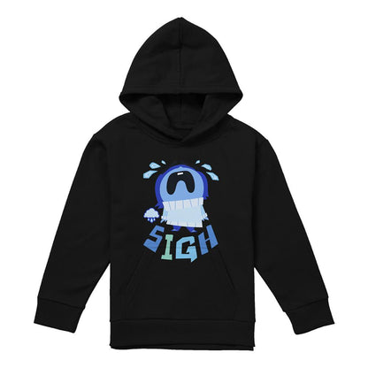 Black - Front - Inside Out 2 Childrens-Kids Sadness Hoodie