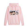 Light Pink - Front - Friends Womens-Ladies Meet Me At Central Perk Pullover Hoodie