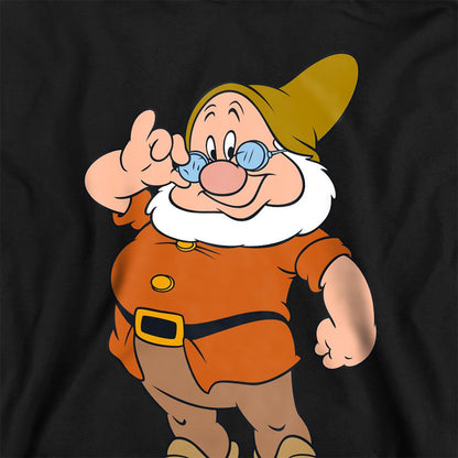 Athletic Heather - Side - Snow White And The Seven Dwarfs Childrens-Kids The Leader Doc Heather Hoodie