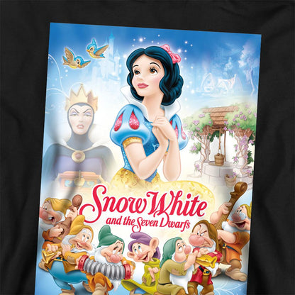 Black - Side - Snow White Childrens-Kids Modern Movie Poster Hoodie