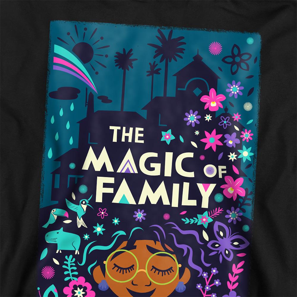 Black - Side - Encanto Childrens-Kids The Magic Of Family Hoodie
