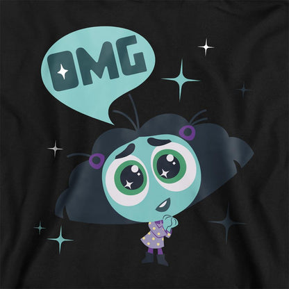 Black - Side - Inside Out 2 Childrens-Kids Envy Hoodie