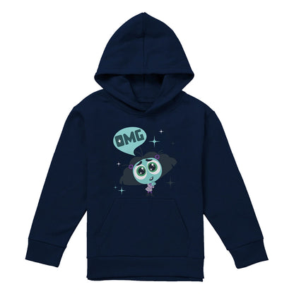 Navy - Front - Inside Out 2 Childrens-Kids Envy Hoodie