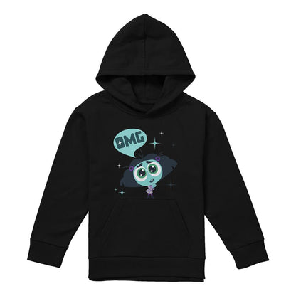 Black - Front - Inside Out 2 Childrens-Kids Envy Hoodie