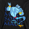Black - Side - Aladdin Childrens-Kids Let´s Make Some Magic Genie Pullover Hoodie