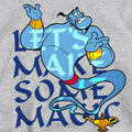 Athletic Heather - Side - Aladdin Childrens-Kids Let´s Make Some Magic Genie Pullover Hoodie