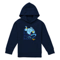 Navy - Front - Aladdin Childrens-Kids Let´s Make Some Magic Genie Pullover Hoodie