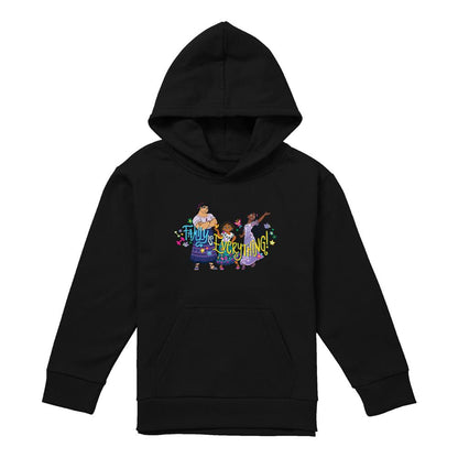Black - Front - Encanto Childrens-Kids Family Is Everything Mirabel Isabela Luisa Hoodie