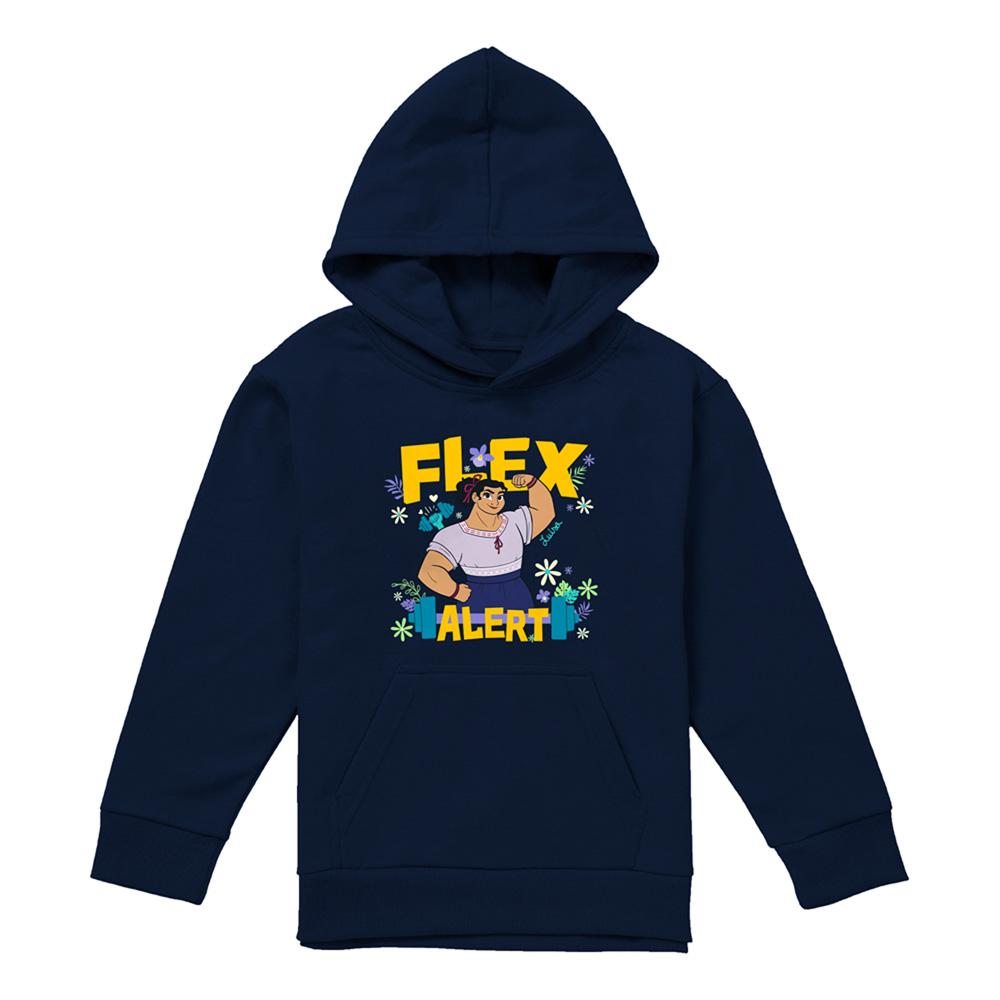 Navy - Front - Encanto Childrens-Kids Flex Alert Luisa Hoodie