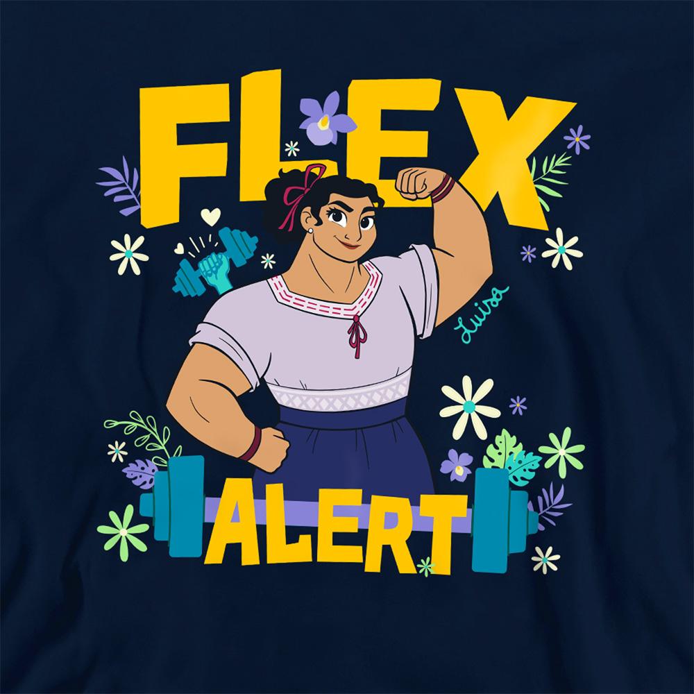 Navy - Back - Encanto Childrens-Kids Flex Alert Luisa Hoodie