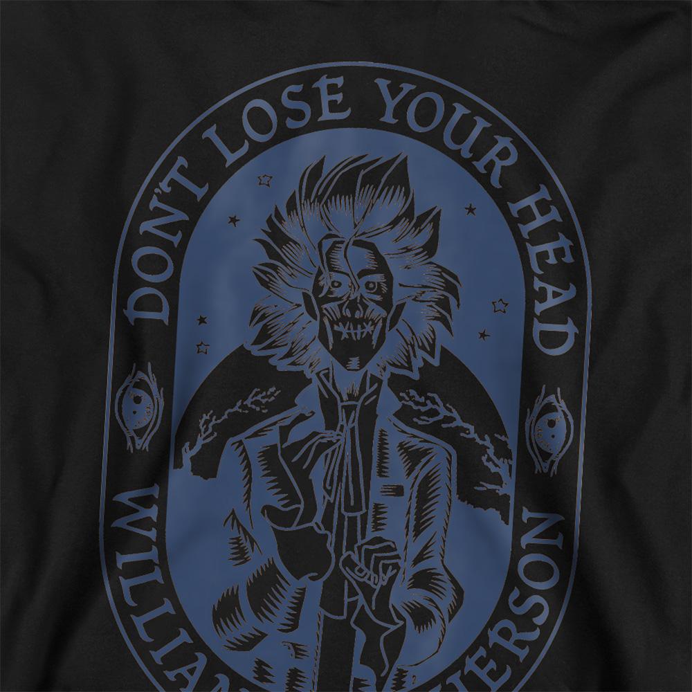 Black - Back - Hocus Pocus Childrens-Kids Don´t Lose Your Head William Butcherson Hoodie