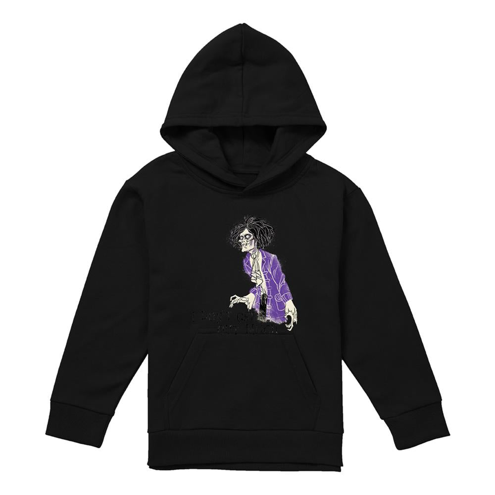 Black - Front - Hocus Pocus Childrens-Kids I Don´t Get Out Much Billy Butcherson Hoodie