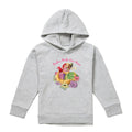 Athletic Heather - Front - Disney Princess Childrens-Kids Besties Shine Ariel Rapunzel Tiana Heather Hoodie