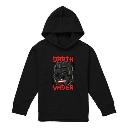 Navy - Lifestyle - Star Wars Childrens-Kids Kawaii Darth Vader Hoodie