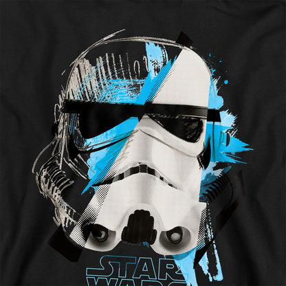 Athletic Heather - Back - Star Wars Childrens-Kids Trooper Cuts Heather Hoodie