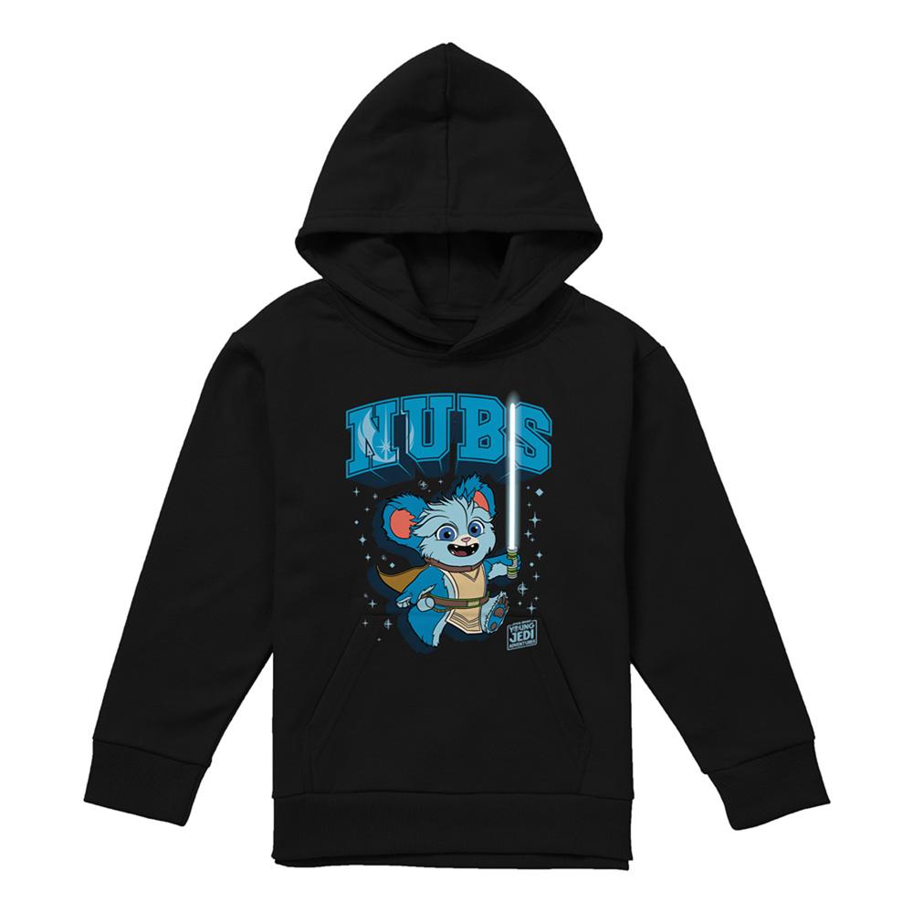 Black - Lifestyle - Star Wars Childrens-Kids Young Jedi Adventure Nubs Hoodie