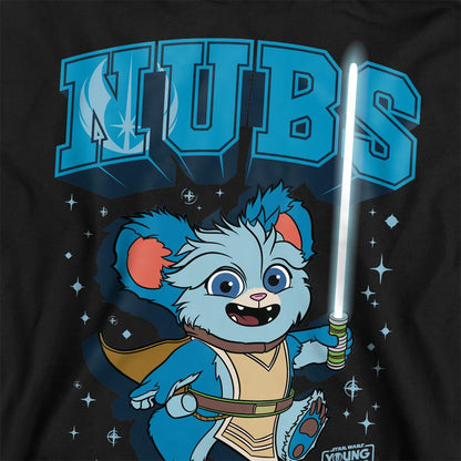 Navy - Back - Star Wars Childrens-Kids Young Jedi Adventure Nubs Hoodie