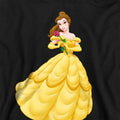 Black - Back - Beauty And The Beast Childrens-Kids Belle Rose Hoodie