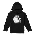 Navy - Front - Beauty And The Beast Childrens-Kids Belle Beast Sketch Hoodie