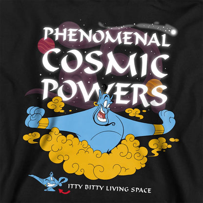 Navy - Back - Aladdin Childrens-Kids Phenomenal Cosmic Powers Genie Pullover Hoodie