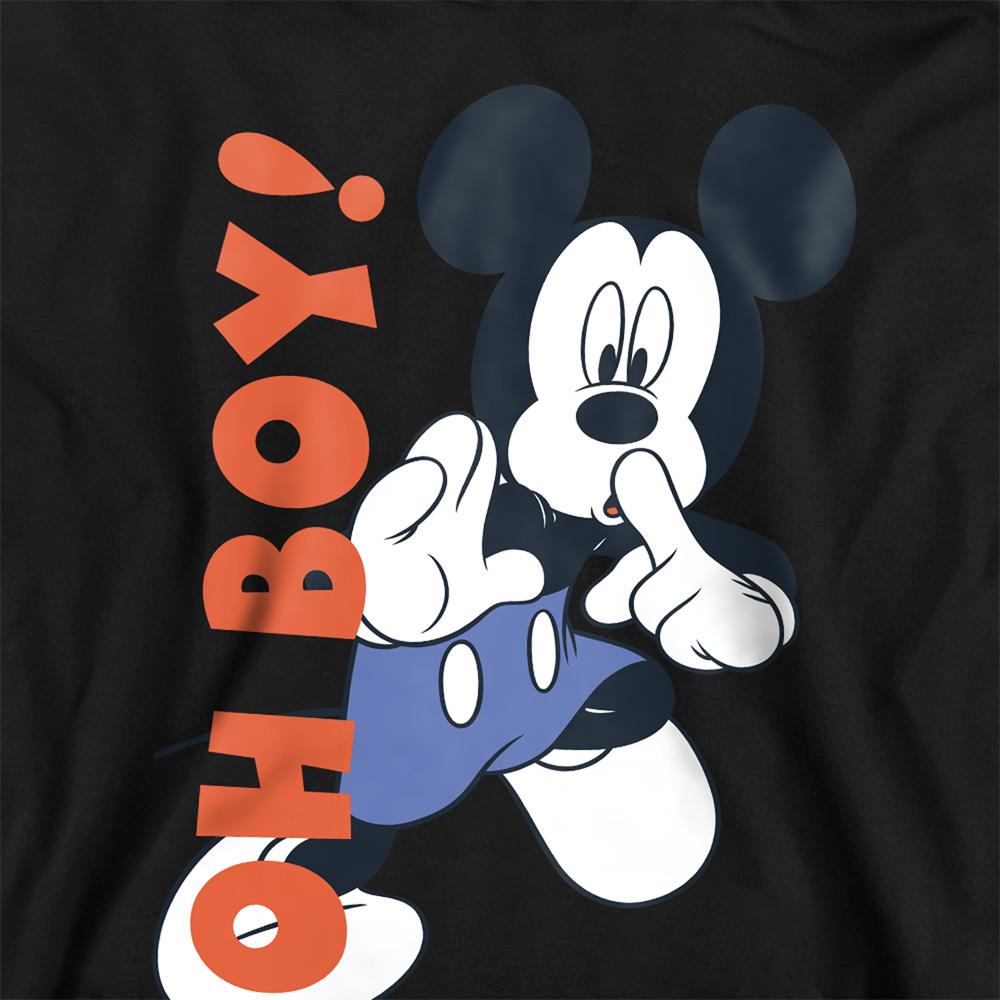 Navy - Back - Disney Childrens-Kids Oh Boy! Mickey Mouse Hoodie