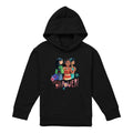 Black - Front - Disney Princess Childrens-Kids Extra Girl Power! Mulan Moana Jasmine Pullover Hoodie