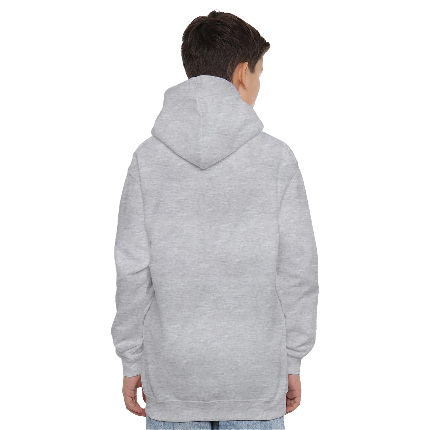 Athletic Heather - Pack Shot - One Piece Childrens-Kids Jolly Roger Graffiti Hoodie