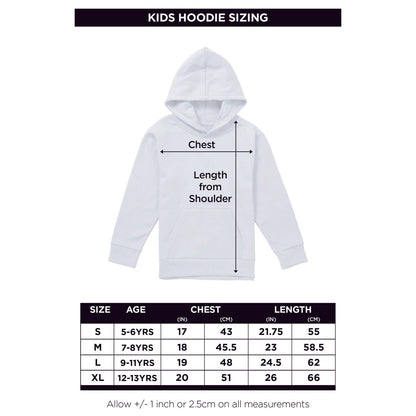 Athletic Heather - Close up - One Piece Childrens-Kids Jolly Roger Graffiti Hoodie