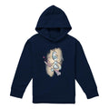 Navy - Front - Frozen Childrens-Kids Fire It Up Olaf & Bruni Hoodie