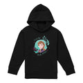 Black - Front - Frozen Childrens-Kids Follow Your Heart Anna Pullover Hoodie