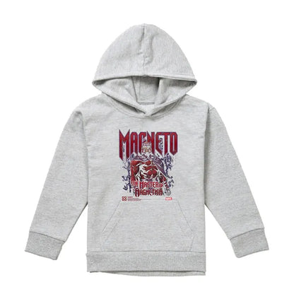 Athletic Heather - Front - X-Men Childrens-Kids Magneto Pull Over Hoodie