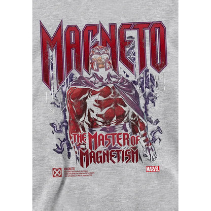 Athletic Heather - Side - X-Men Childrens-Kids Magneto Pull Over Hoodie