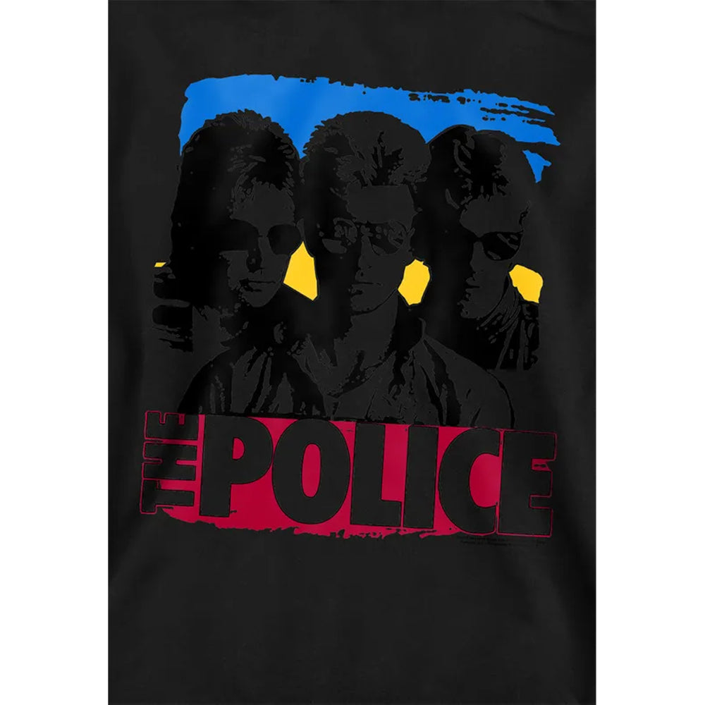Black - Side - The Police Childrens-Kids Sunglasses Pull Over Hoodie