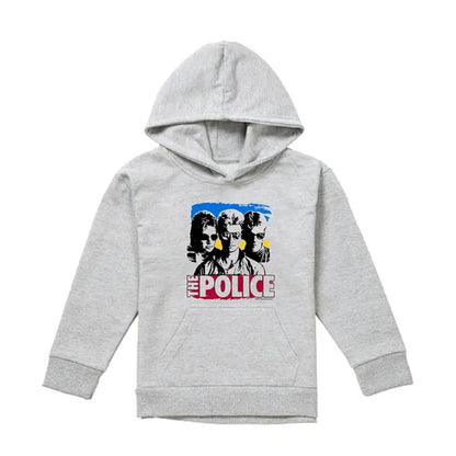 Athletic Heather - Front - The Police Childrens-Kids Sunglasses Pull Over Hoodie