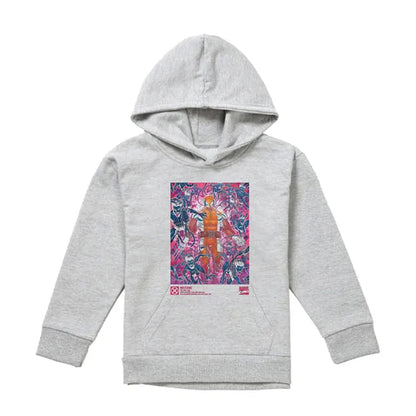 Athletic Heather - Front - X-Men Childrens-Kids Wolverine Nightcrawler Hoodie